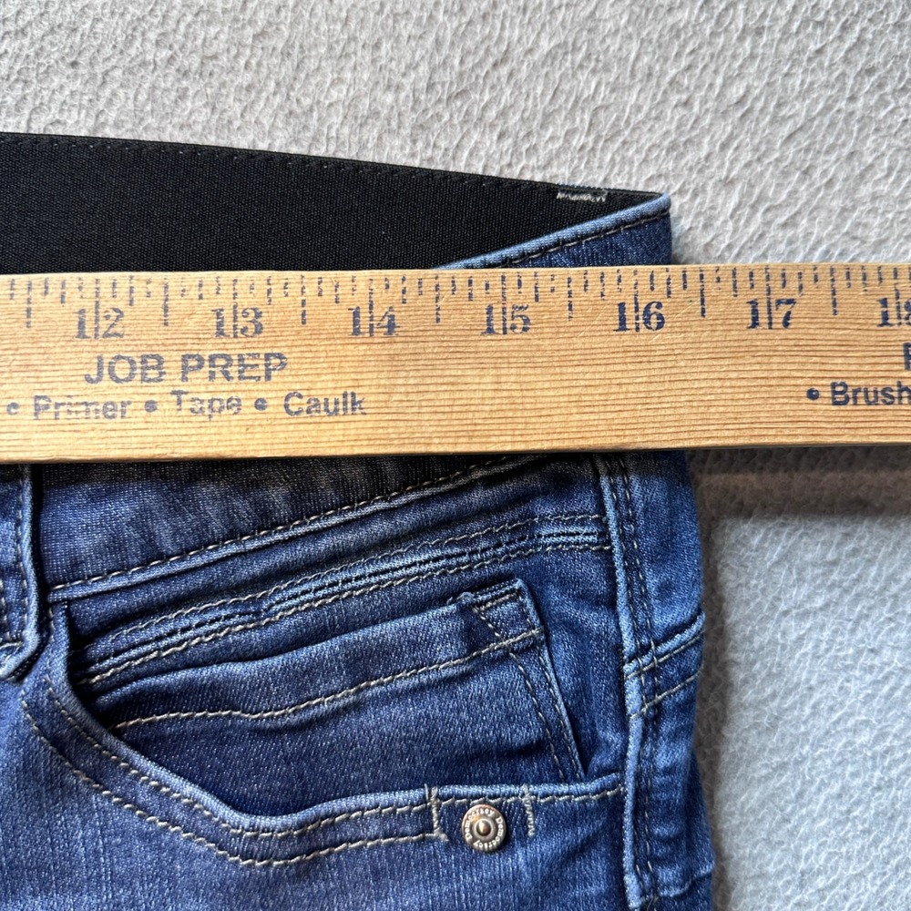 Democracy Jeans Women 12 Ab-solution Skinny Blue Stretch Denim Dark Wash - Picture 5 of 9